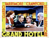 Grand Hotel From Left Joan Crawford John Barrymore Lionel Barrymore Lewis Stone 1932 Movie Poster Masterprint - Item # VAREVCMCDGRHOEC025H