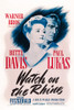 Watch On The Rhine Us Poster Art From Left: Bette Davis Paul Lukas 1943 Movie Poster Masterprint - Item # VAREVCM2DWAONEC001H