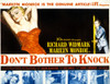 Don'T Bother To Knock Marilyn Monroe Richard Widmark 1952 Tm & Copyright ??20Th Century Fox Film Corp. All Rights Reserved. Movie Poster Masterprint - Item # VAREVCMSDDOBOFE003H