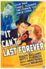 It Can'T Last Forever Us Poster Art From Left: Robert Armstrong Ralph Bellamy Betty Furness 1937 Movie Poster Masterprint - Item # VAREVCMCDITCAEC006H