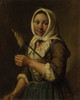 Young Peasant Woman Spinning Poster Print - Item # VAREVCMOND077VJ229H