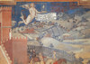 Lorenzetti Ambrogio The Effects Of Good Government In The Country 1338 - 1340 14Th Century Fresco Italy Tuscany Siena Palazzo Pubblico Eastern Wall Everett CollectionMondadori Portfolio Poster Print - Item # VAREVCMOND037VJ145H