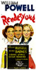 Rendezvous From Left: Rosalind Russell William Powell Binnie Barnes 1935. Movie Poster Masterprint - Item # VAREVCMCDRENDEC034H