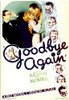 Goodbye Again Inset Left From Left: Wallace Ford Joan Blondell Warren William On Midget Window Card 1933 Movie Poster Masterprint - Item # VAREVCMCDGOAGEC045H