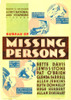 Bureau Of Missing Persons Midget Window Card 1933. Movie Poster Masterprint - Item # VAREVCMCDBUOFEC032H