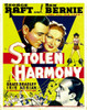Stolen Harmony Top From Left: George Raft Grace Bradley Bottom Right: Ben Bernie On Window Card 1935. Movie Poster Masterprint - Item # VAREVCMCDSTHAEC020H