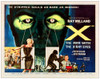 X: The Man With The X-Ray Eyes Bottom Right: Ray Milland Poster Art 1963. Movie Poster Masterprint - Item # VAREVCMMDXTHMEC002H