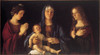 Virgin With Child And Sts Catherine And Magdalene Poster Print - Item # VAREVCMOND025VJ461H