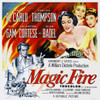 Magic Fire Us Poster Art From Left: Alan Badel Yvonne De Carlo Valentina Cortese Rita Gam 1955 Movie Poster Masterprint - Item # VAREVCMCDMAFIEC029H