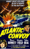 Atlantic Convoy Us Poster Center Right: Bruce Bennett Bottom Left: Virginia Field 1942 Movie Poster Masterprint - Item # VAREVCMCDATCOEC002H