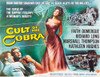 Cult Of The Cobra Center: Faith Domergue Bottom L-R: Marshall Thompson Kathleen Hughes On Title Card 1955. Movie Poster Masterprint - Item # VAREVCMCDCUOFEC150H