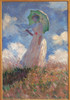 Woman With A Parasol Turned To The Left Poster Print - Item # VAREVCMOND025VJ703H