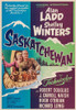Saskatchewan Us Poster Art: Top From Left: Shelley Winters Alan Ladd; In Boat: Shelley Winters Alan Ladd J. Carroll Naish 1954 Movie Poster Masterprint - Item # VAREVCMCDSASKEC002H