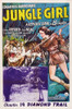 Jungle Girl Us Poster Art Inset: Frances Gifford; Chapter 14: 'Diamond Trail' 1941 Movie Poster Masterprint - Item # VAREVCMCDJUGIEC005H