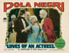 Loves Of An Actress Lobbycard Nigel De Brulier Pola Negri 1928 Movie Poster Masterprint - Item # VAREVCMCDLOOFEC498H