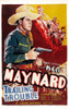 Trailing Trouble Ken Maynard On Poster Art 1937. Movie Poster Masterprint - Item # VAREVCMCDTRTREC035H