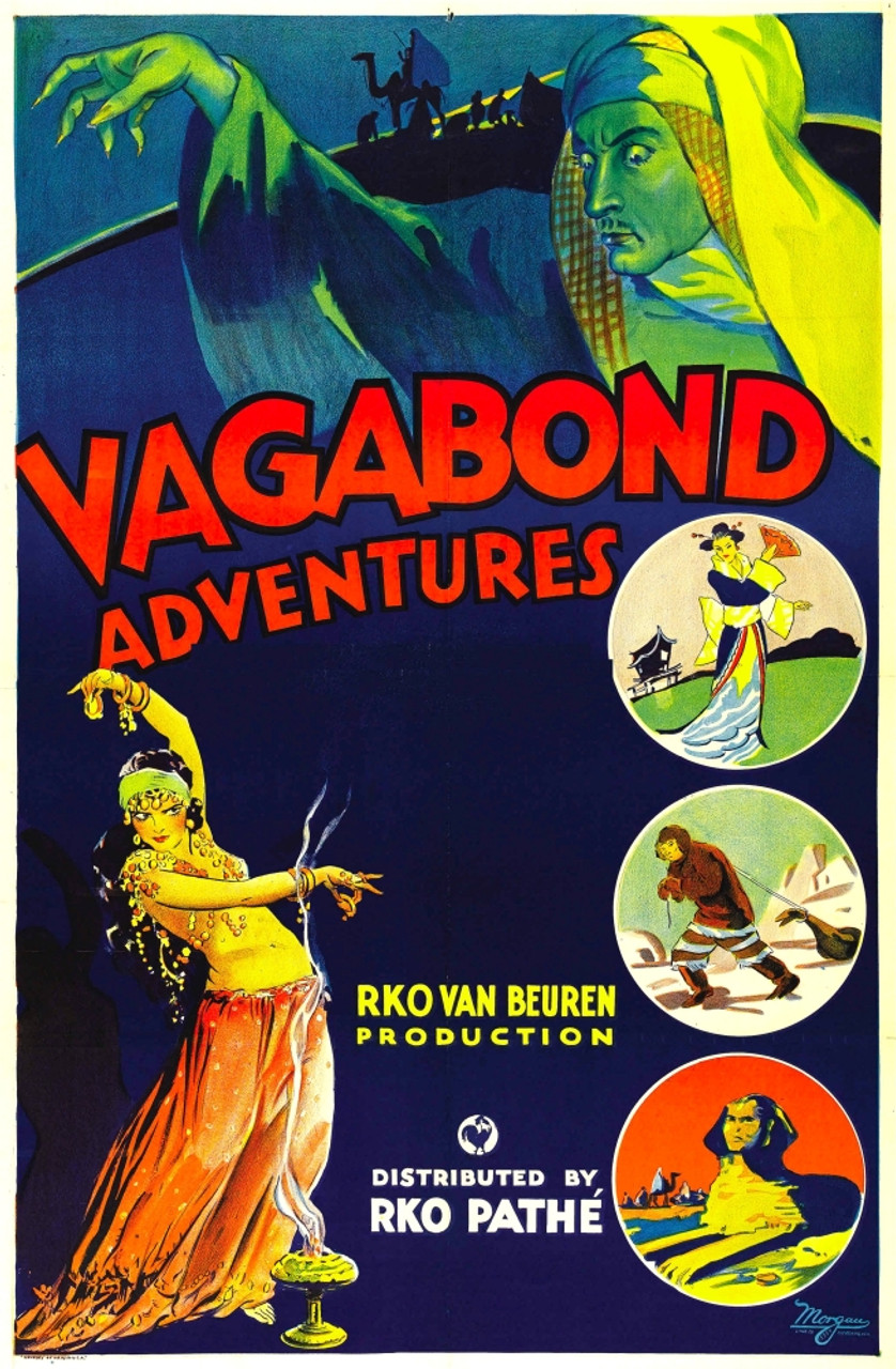 Vagabond Adventures Poster Art 1932. Movie Masterprint - Item VAREVCMCDVAADEC001H - Posterazzi
