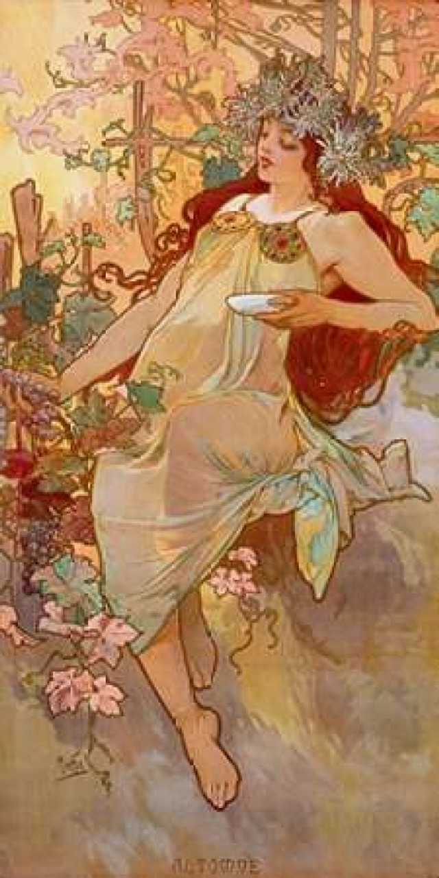 Automne Poster Print by Alphonse Mucha - Item # VARPDX2AMU1083 - Posterazzi automne-poster-print-by-alphonse-mucha-item-varpdx2amu1083-posterazzi