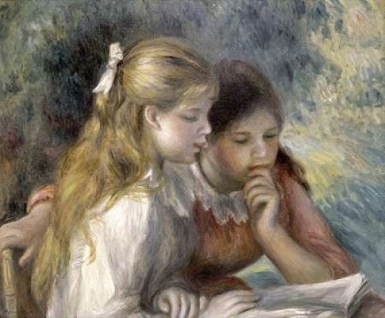 La Lecture Poster Print by Pierre-Auguste Renoir - Item