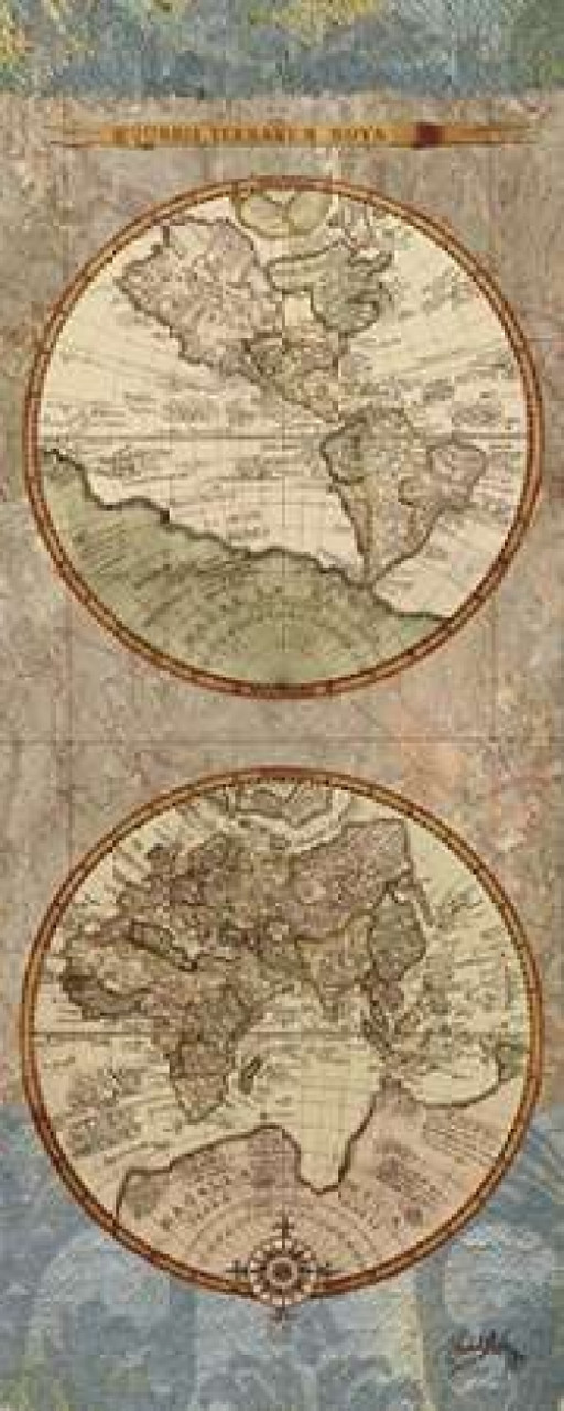 World Map Panel II Poster Print by Elizabeth Medley - Item # VARPDX8563D -  Posterazzi