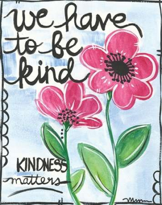 kindness poster drawing