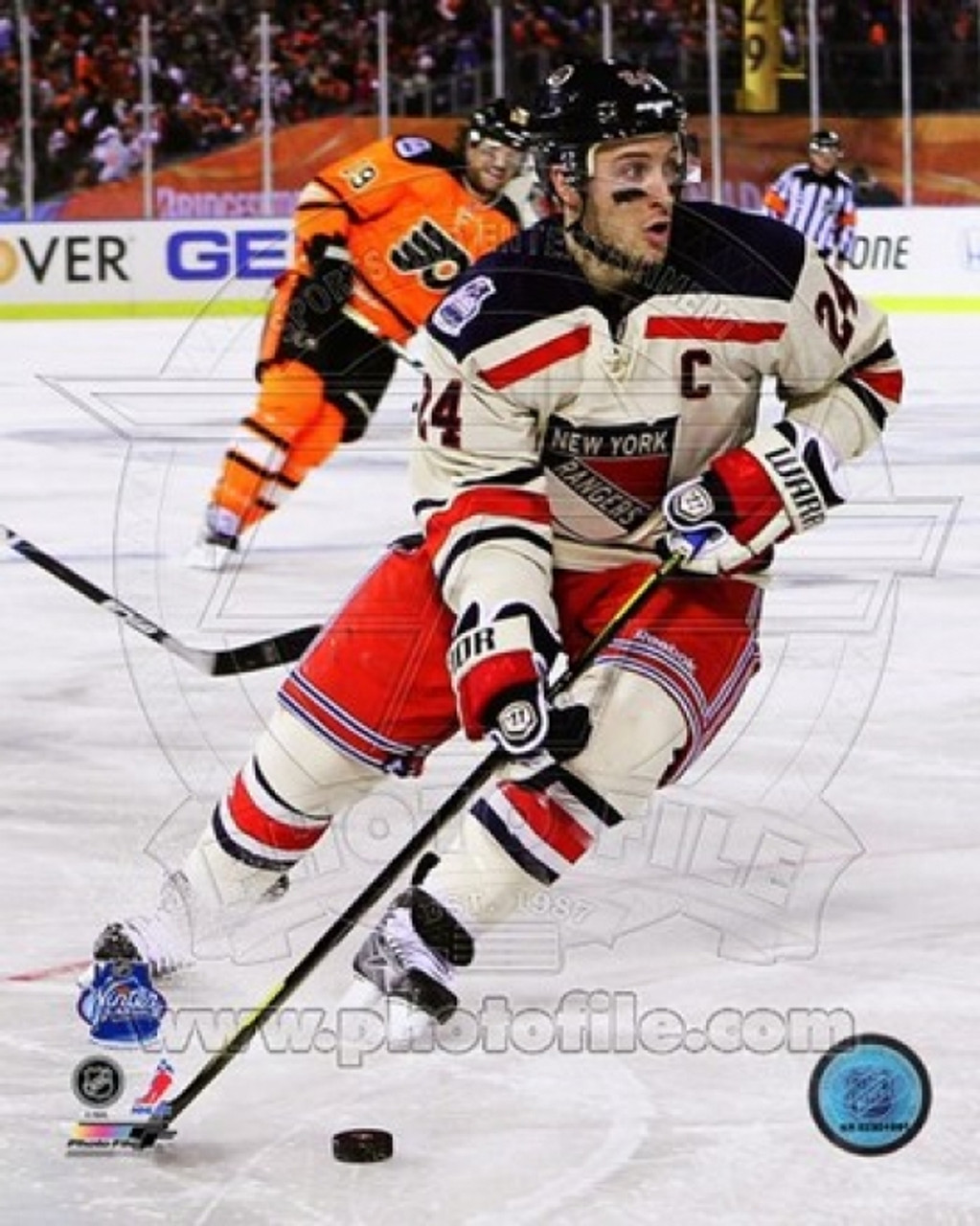 Ryan Callahan 2012 Nhl Winter Classic Action Sports Photo Item
