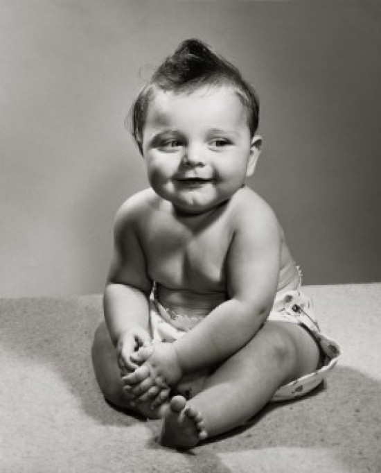 Close-up of a smiling baby Poster Print - Item # VARSAL2553230