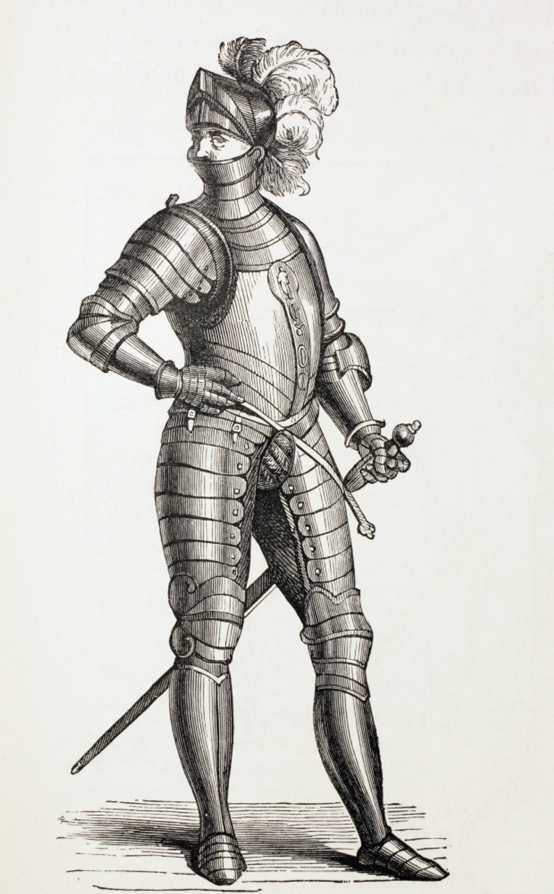 knight armor middle ages