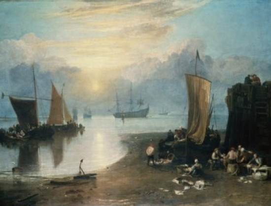 Sun Rising Through Vapor Joseph Mallord William Turner Poster