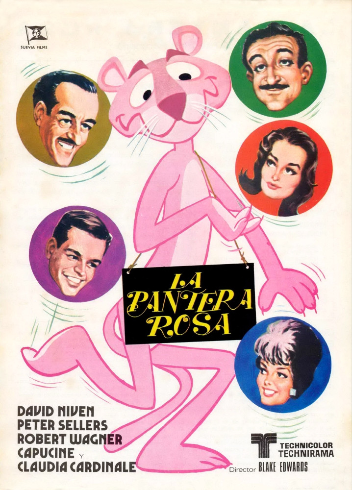 The Pink Panther Clockwise From Top Left: David Niven Peter