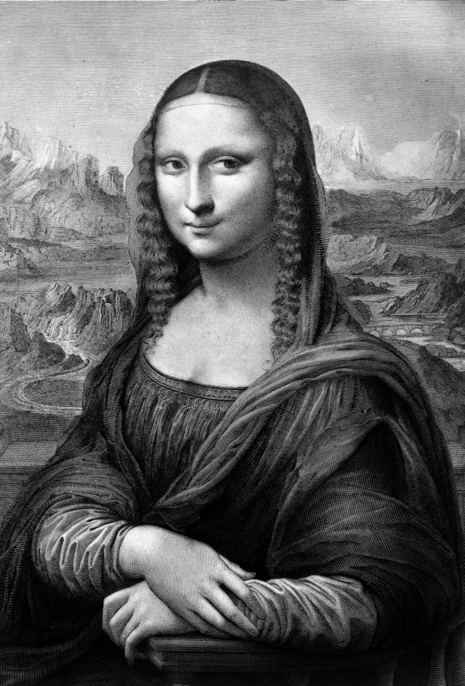 1500s Mona Lisa Painting By Leonardo Da Vinci Circa 1503 Poster