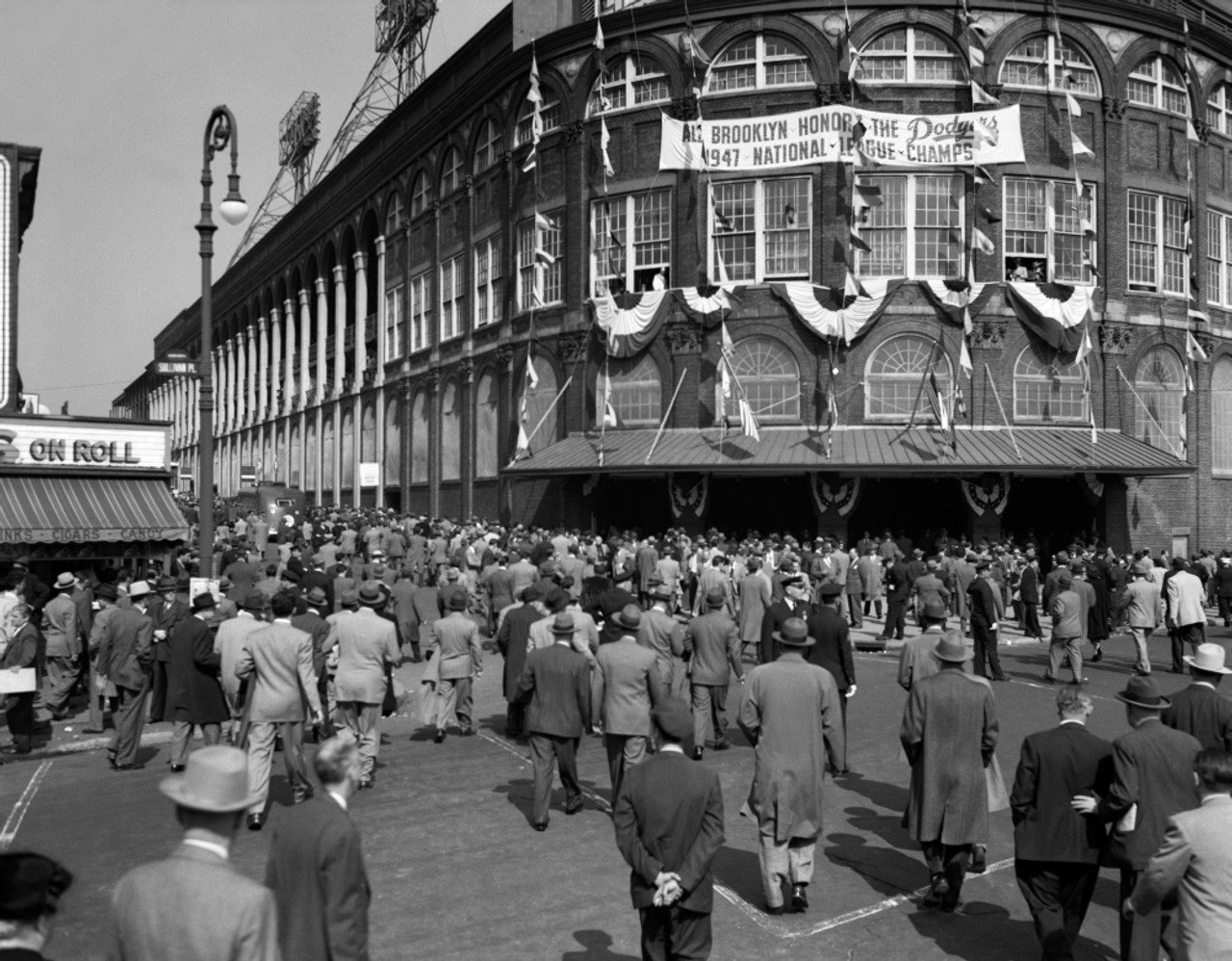 Ebbets Field - Brooklyn Dodgers Print