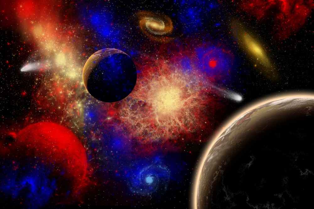 The cosmos is a place of outstanding natural beauty and wonder Poster ...