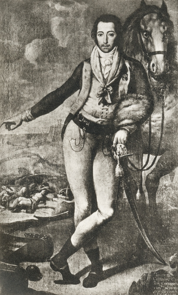 Francisco Solano Y Ortiz De Rozas, Marques Del Socorro Y De La Solana, 1768  - 1808. Spanish Military Officer. From Guerra De La Independencia ...
