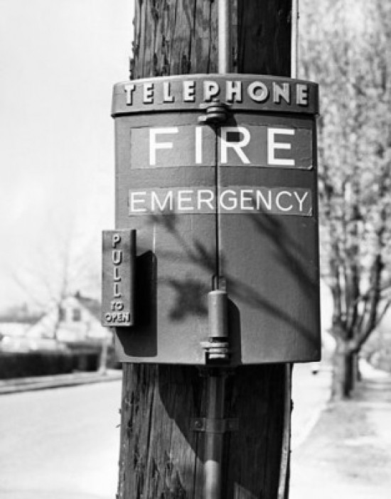 fire alarm posters