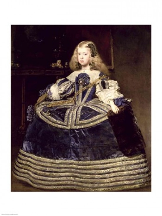 Infanta Margarita in Blue, 1659 Poster Print by Diego Velazquez - Item #  VARBALART721 - Posterazzi