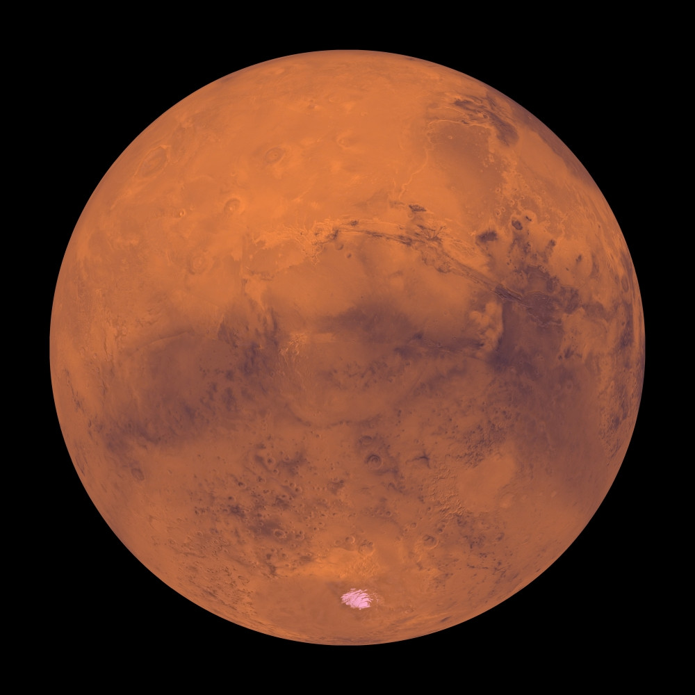 mars planet poster