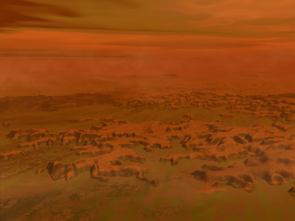 surface of titan