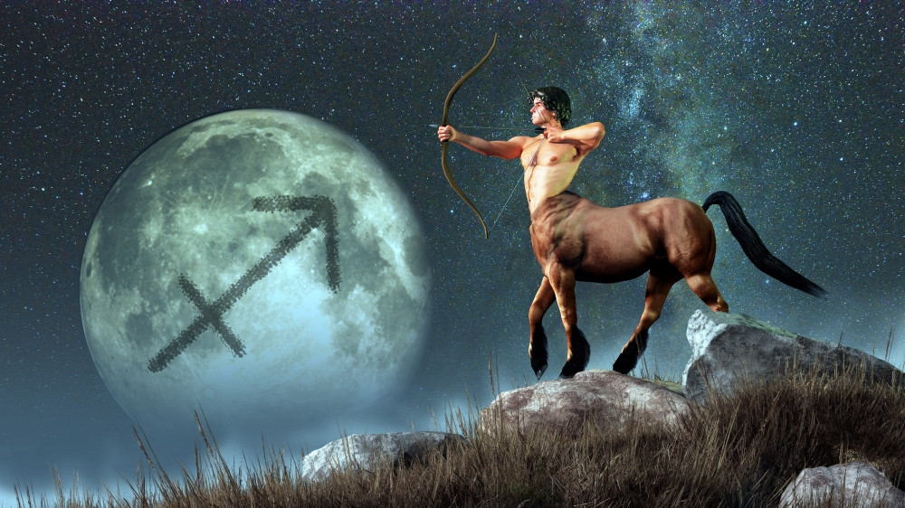 Sagittarius is the ninth astrological sign of the Zodiac. Its symbol is the centaur archer Poster Print - Item # VARPSTDEK200009S