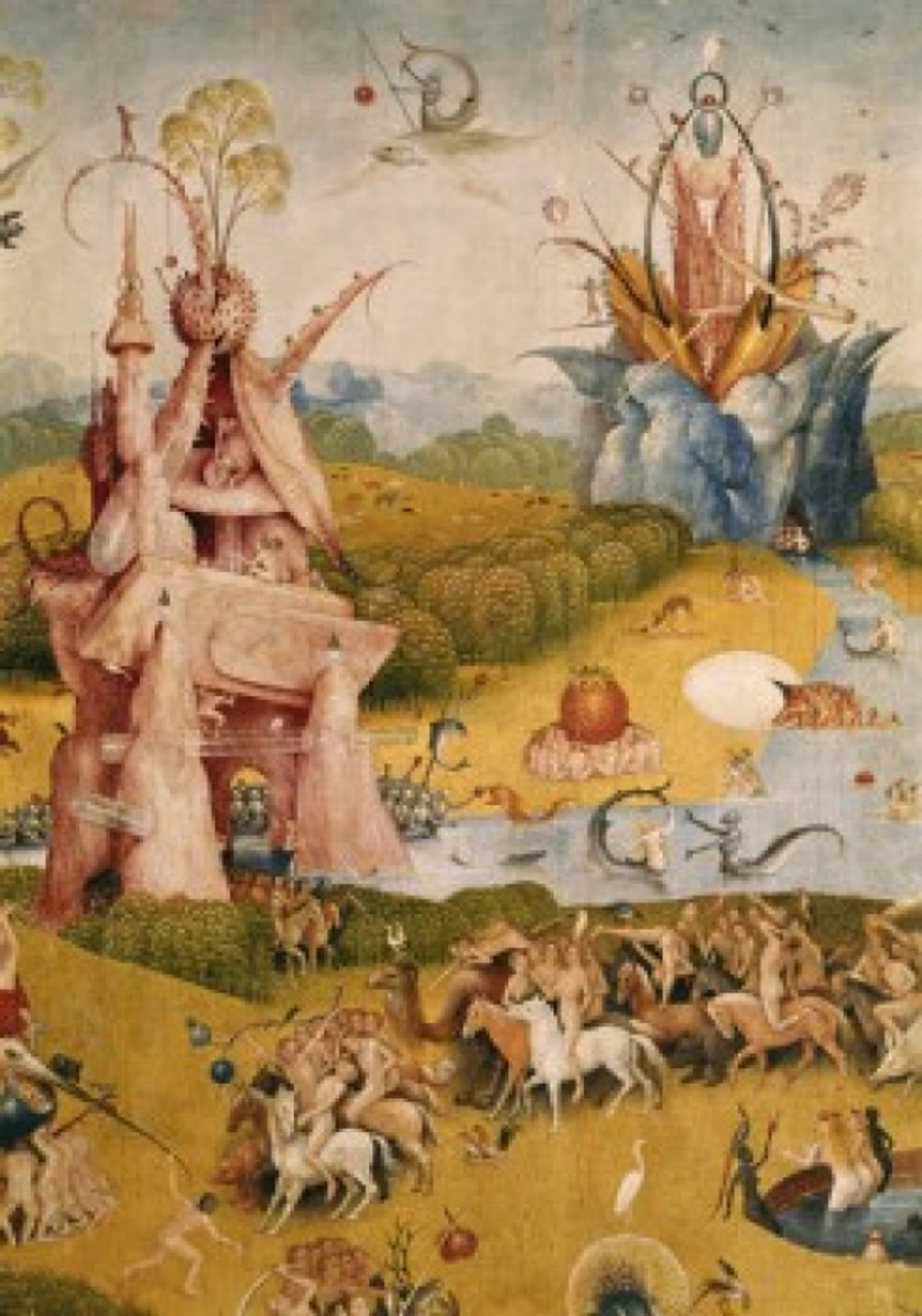 Garden of Earthly Delights Detail #3 Hieronymus Bosch Museo Del Prado  Madrid Spain Poster Print - Item # VARSAL3810412600 - Posterazzi