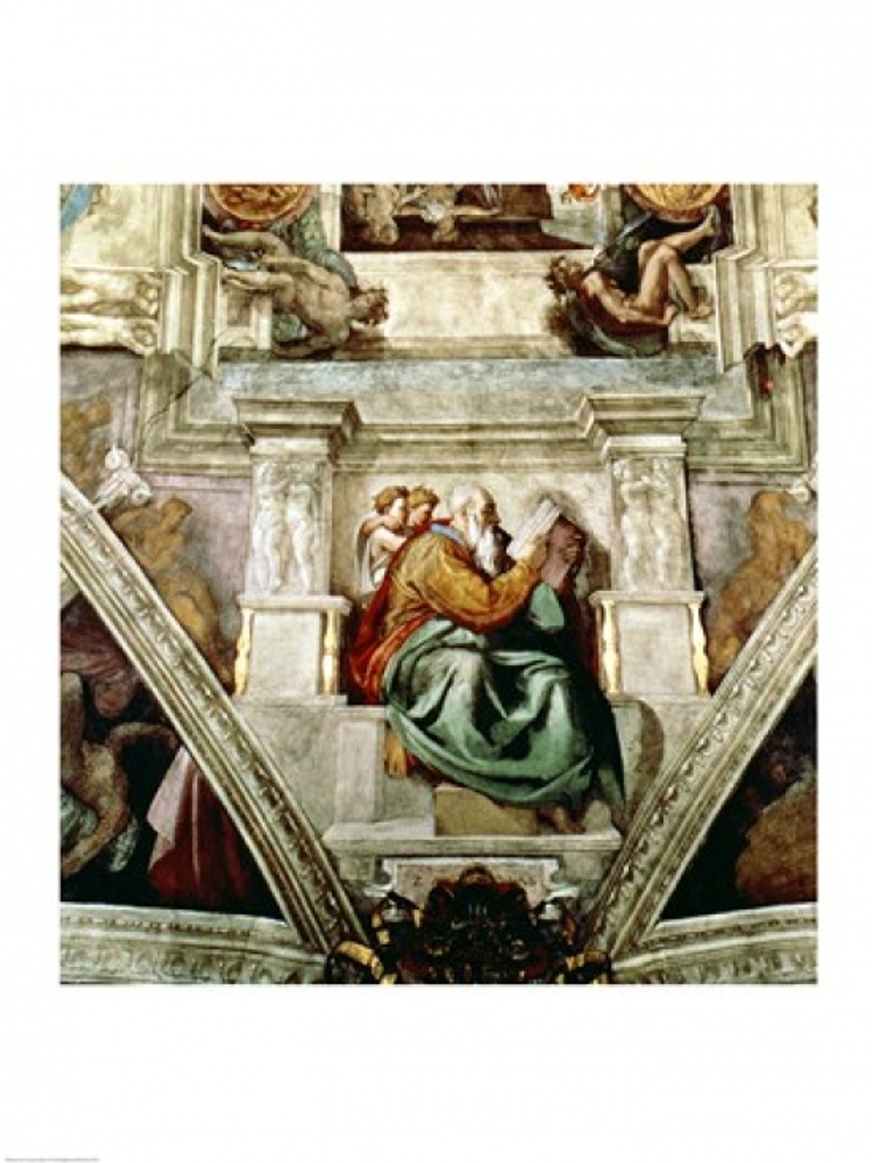 Sistine Chapel Ceiling 1508 12 Poster Print By Michelangelo