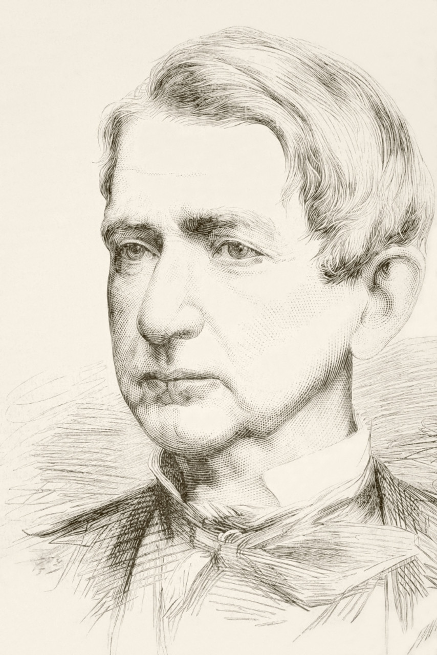 William Henry Seward, Sr. 1801 To 1872. American Politician And Secretary Of State Under Abraham Lincoln And Andrew Johnson. From A 19Th Century Illustration. PosterPrint - Item # VARDPI1872506 - Posterazzi william-henry-seward-sr-1801-to-1872-american-politician-and-secretary-of-state-under-abraham-lincoln-and-andrew-johnson-from-a-19th-century-illustration-posterprint-item-vardpi1872506-posterazzi