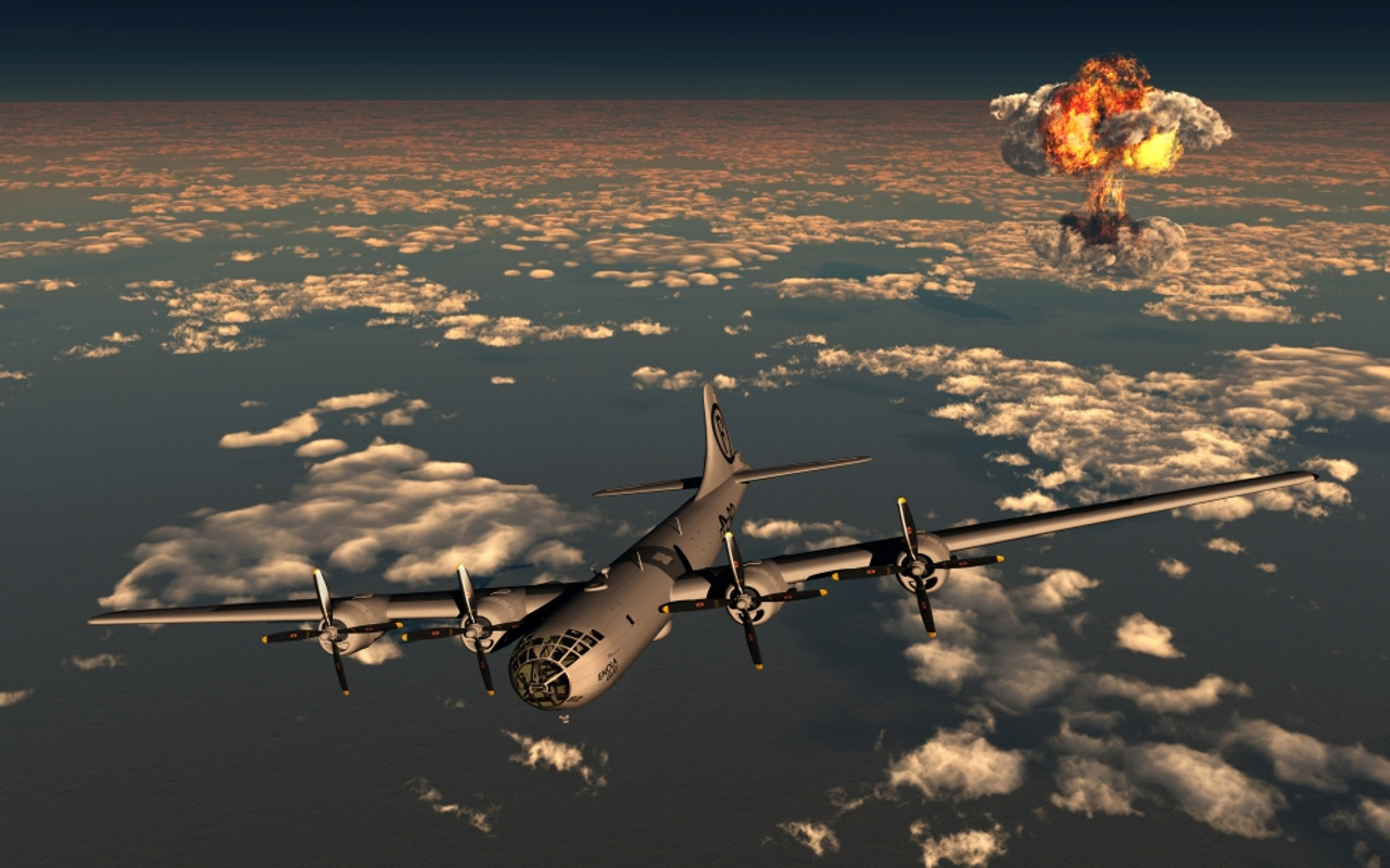 b 29 bomber enola gay picturers