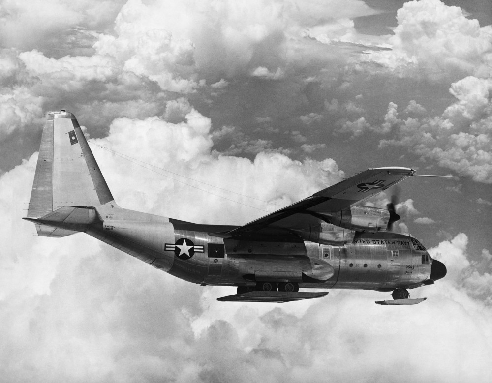 Lockheed C-130 Hercules, 1950s Poster Print by Science Source