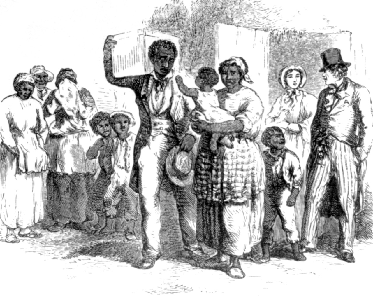 Slave Sold Away from Family, 1860 Poster Print by Science Source - Item # VARSCIJB6648 - Posterazzi