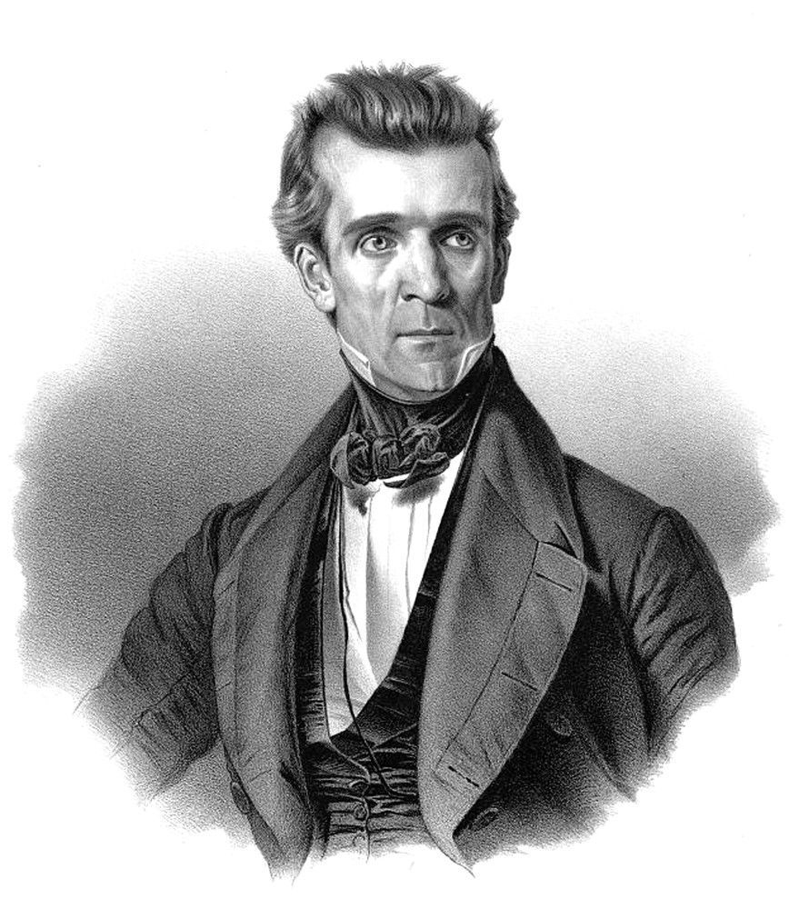 james k polk clipart