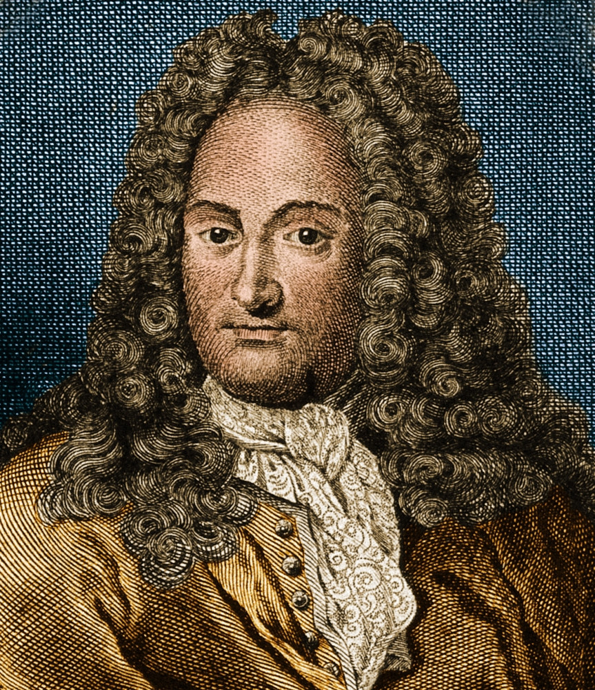 Gottfried Leibniz, Mathematician and Philosopher Poster Print by