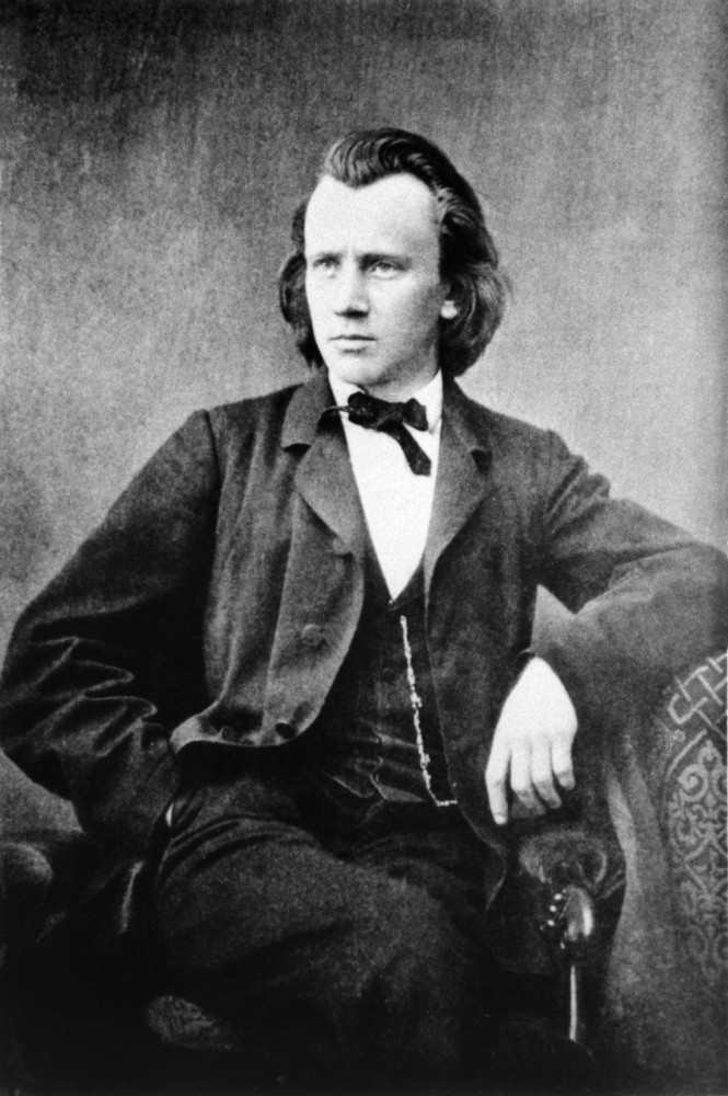Johannes Brahms, German Composer Poster Print by Science Source