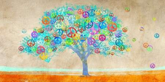 Peace Tree Poster