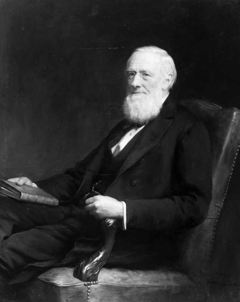 Isaac Pitman (1813-1897). /Nenglish Inventor Of Shorthand Writing. Oil ...